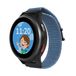 ANIO 6 waterdichte kindersmartwatch, met GPS-tracker en sim, oproepen, berichten, SOS, schoolmodus, stappenteller, zonder simkaart, blauw