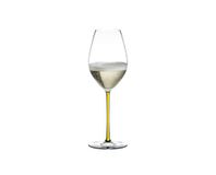 Riedel 4900/28Y Fatto A Mano Champagne wijnglas, gele steel, kristal