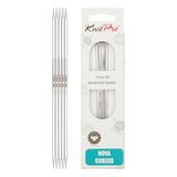 KnitPro Nova Cubics sokkennaalden 15cm 2.75mm Multikleur Hout