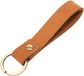 LGT JWLS Lookinggoodtoday Sleutelhanger Lus Leer Lichtbruin met Sleutelring