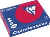 Clairefontaine Gekleurd Papier Kersenrood 210 grams A4 (250 vel)