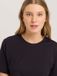 Hanro T-shirt Natuurlijk shirt Zwart Katoen L