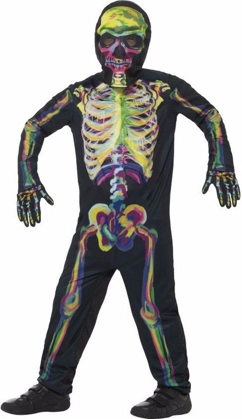 Smiffys Glow in the Dark Skeleton Costume