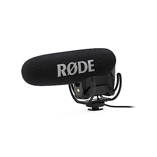 RØDE VideoMic Pro Professionele Op-camera Shotgun Microfoon met Hoogdoorlaatfilter en Pad voor Filmproductie, Content Creatie en Locatie Opname
