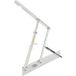 Häfele PRATIK bed frame lift in steel with gas struts, mattress dimensions: 1400 x 2000 mm - bed weight: 50-60 kg