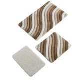 Set mat set (3-delig) lichtbruin