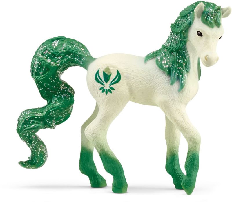 Schleich BAYALA Verzamelbare smaragdeenhoorn 70765 - Speelgoedfiguren voor Kinderen