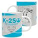 Blade Representaciones ABYMUG341 ontbijtbeker, keramiek, wit