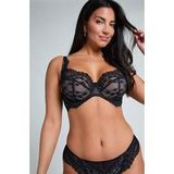 Hunkemöller Niet-voorgevormde beugel bh Daisy - Zwart - maat D80