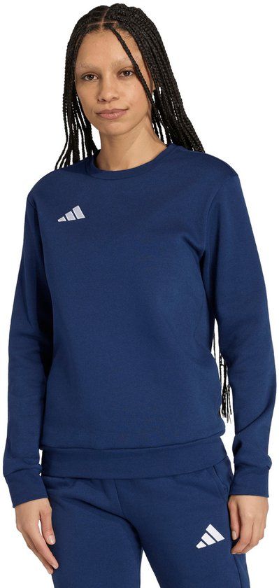 adidas Entrada 26 Sweat Top Dames Marineblauw - Maat XL