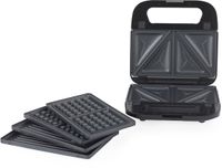 Progress 3 in 1 Snack Maker - Tosti's - Wafels - Panini's