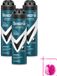 Rexona Men Advanced Protection Invisible Déodorant Spray - 150 ml - 3 pièces
