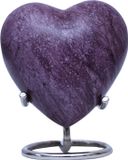 Hemelwinkel Luxe As Urn - 500 ML - Crematie Urn - Uniek - Voor Huisdieren of Menselijk As - Crematie As - Mini Urn - Decoratie Urn - Purple