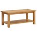 Maison Exclusive Table basse, 90 x 45 x 40 cm, chêne massif