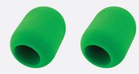 cyclingcolors 2 x popfilter compatibel met Blue Yeti microfoon audio spons windscherm schuim zwart filter, groen