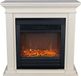 Xaralyn Elektrische haard - Cadiz ELU-MDW - Witte MDF haardombouw - 1400 Watt verwarming - afstandsbediening