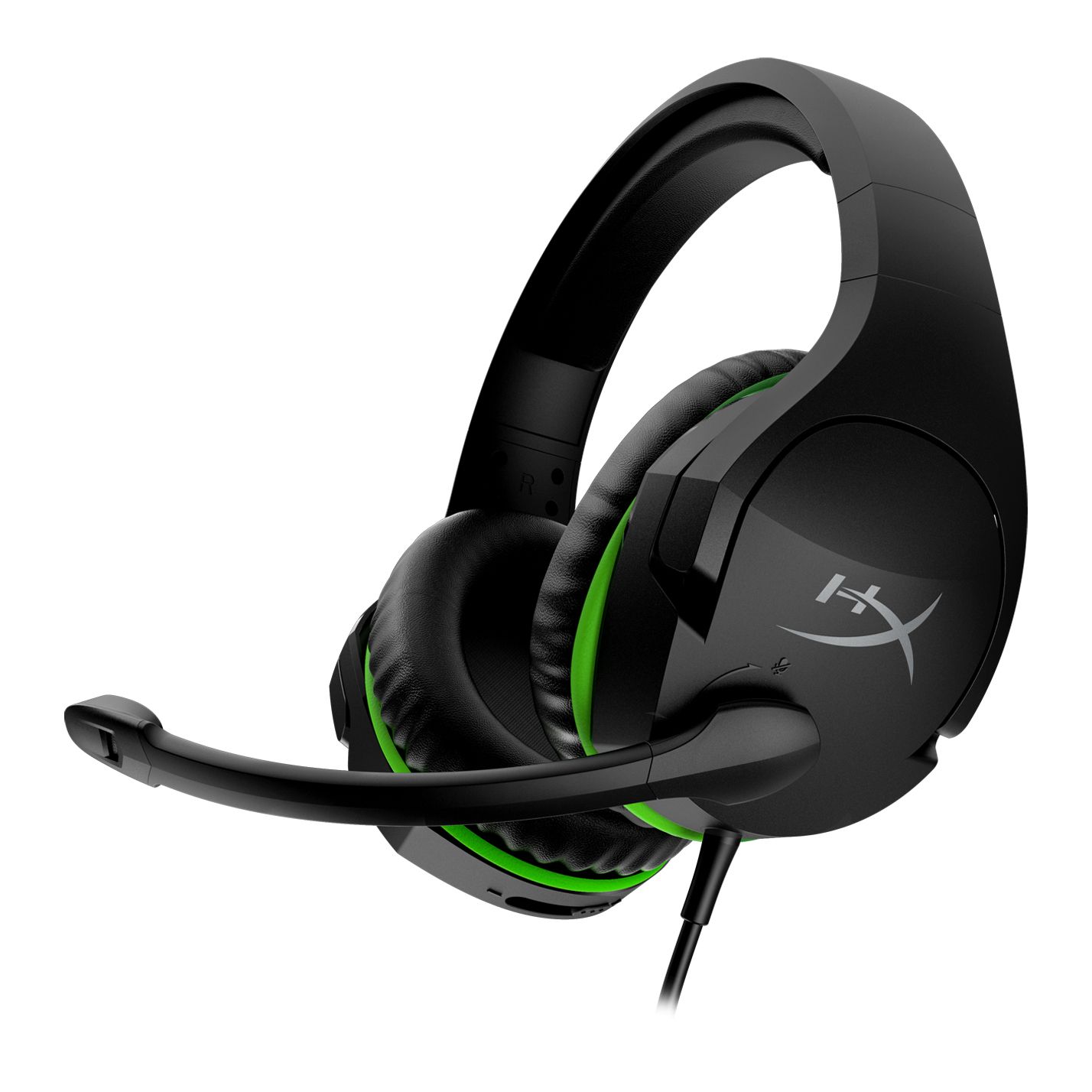 HyperX CloudX Stinger Gaming Headset - Zwart/Groen - Xbox