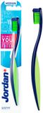 Jordan Ultimate You – Handtandenborstel – Medium – Blauw/Groen