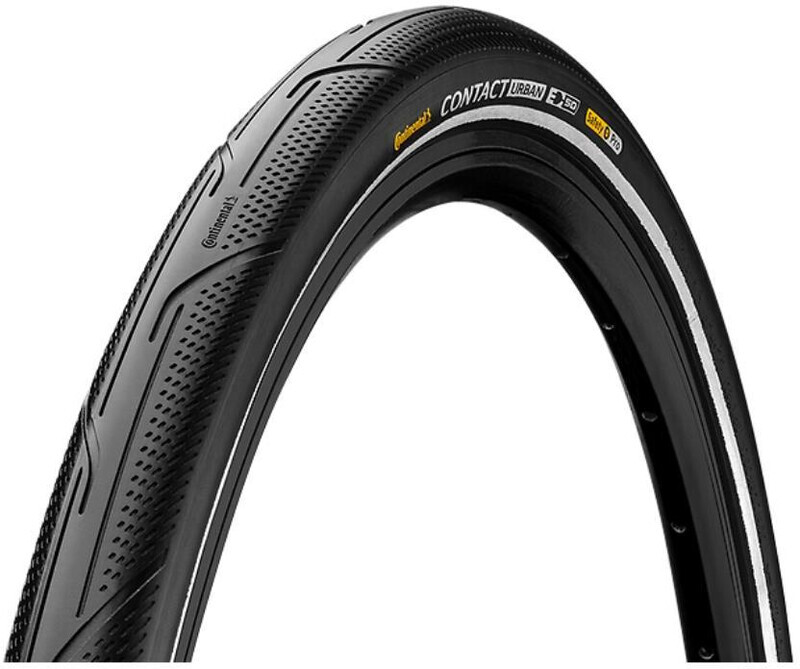 Continental Continental Contact Urban Clincher band 26x1.75" Reflex E-50 SafetyPro, zwart