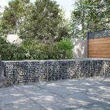 Maison Exclusive - Gabion avec couvercle, 300x50x50 cm, acier galvanisé