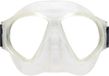 Cressi Sinds 1946 – Force Mask – masker van polycarbonaat en zacht TPR gezicht voor snorkelen, zwemmen aan het oppervlak van de strandvakantie – marineblauw elastische band blauw koraal