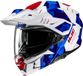 HJC i80 Roki Wit Rood Blauw Adventure Motorhelm