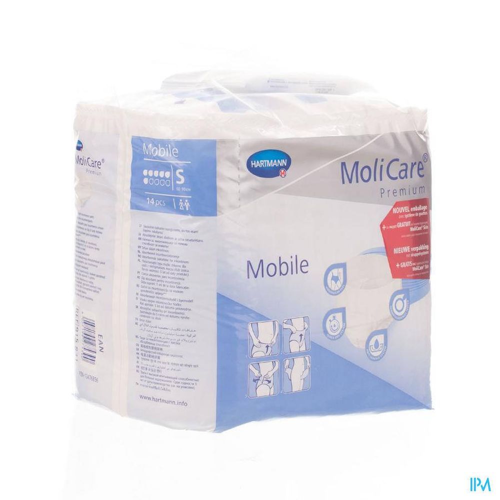 MoliCare Premium Mobile 6 Drops Small - 14 Slips