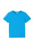 s.Oliver Shirt azuur / geel / lichtgroen / wit