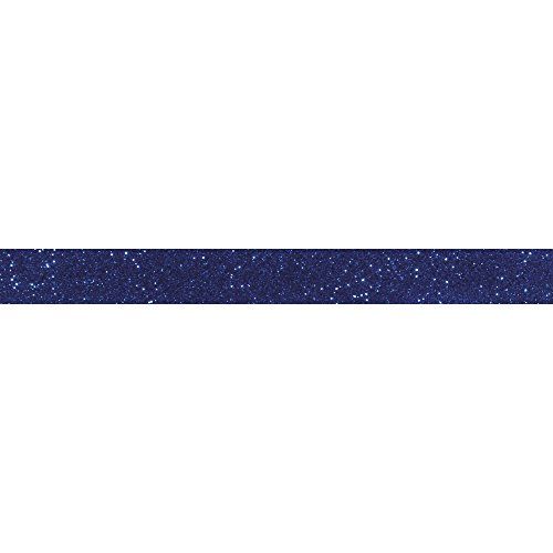 RAYHER glittertape - 15 mm - rol 5 m - koningsblauw - 4006166468247
