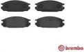 BREMBO P56020 Remblokken