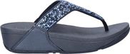 Fitflop Lulu Crystal Mix dames slipper - Donkerblauw - Maat 41