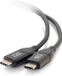 CablesToGo 0.9m USB-C naar USB-C Kabel (5A) Zwart
