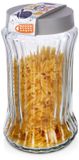 Excellent Houseware Récipient en verre - 1.6L - Transparent - Avec couvercle