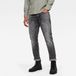 G-Star 3301 Regular Tapered Jeans Heren Katoen Elastaan Faded Bullit