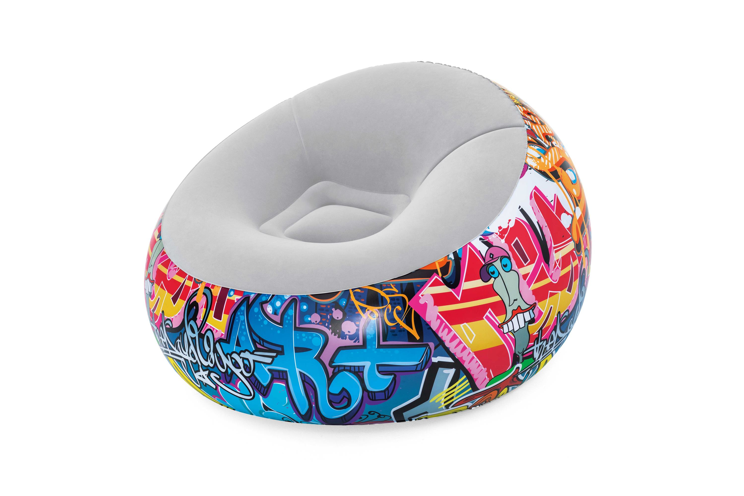 Bestway   Lounge stoel inflate-a-chair graffiti