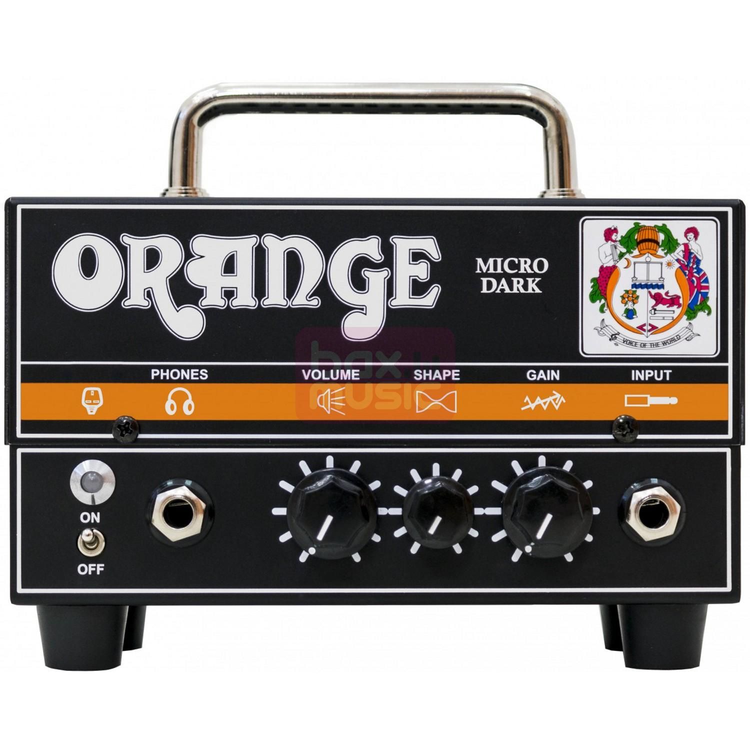 Orange Micro Dark Head gitaarversterker top - 5060299175532