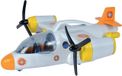 Silverthorn SLP Jouets avion de sauvetage, inspiré par Sam le pompier, 41 x 19 x 39 cm, gris, mélange de matériaux