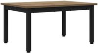 vidaXL - Salontafel - Artisanaal - eiken - 70 x 50 x 36 cm - Bewerkt hout