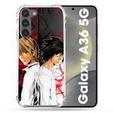 Cokitec Versterkte hoes voor Samsung Galaxy A36 5G Manga Death Note Duo