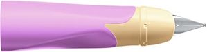 STABILO - Linkshandig gripstuk voor ergonomische schoolvulpen met beginners punt A - EASYbirdy Pastel - Roze/Abrikoos