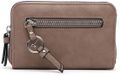Tamaris Portemonnee TAS Nele (32807) Dames Ritsportemonnee Polyurethaan/Polyester darktaupe 950
