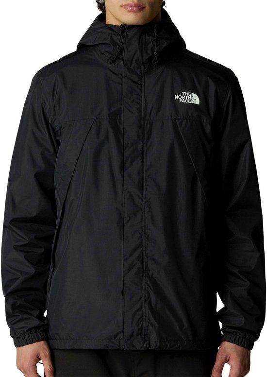 The North Face Antora Jas Heren - Maat XXL - Zwart - Wit - Mannen - Polyamide