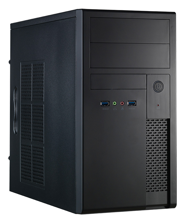 Chieftec XT-01B - Computerbehuizing - Aluminium - Zwart