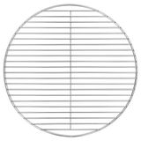vidaXL Barbecuerooster Zilver 43 x 43 cm Roestvrij staal