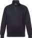 JP 1880 - Heren - Troyer Buik-Fit sweatstof - Zwart - Maat 3XL