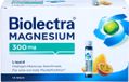Biolectra Magnesium 300 mg aktiv Liquide Goût Orange-Fruit de la passion, 14 unités Solution