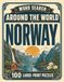 Word Search Around the World Norway: 100 Large-Print Puzzles Exploring the Cities, Food, Landmarks & Culture of Norway
