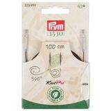 Prym Staaldraad voor Breinaalden, 100cm, 360° Draaibaar