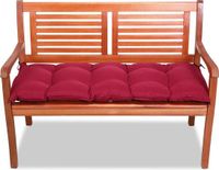 Detex Bankkussen 110x45x8cm Rood
