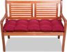 Detex Bankkussen 110x45x8cm Rood